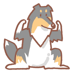 コリー シェルティ日常会話トライカラー編 Line スタンプ Line Store コリー シェルティ日常会話トライカラー編 Line スタンプ Line Store