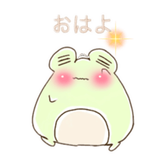 おまんじゅうカエル