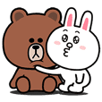 Good friends Brown & Cony