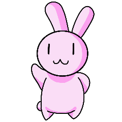 Pink Rabbit's daily life 4