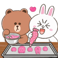 Brown and Cony Love Love