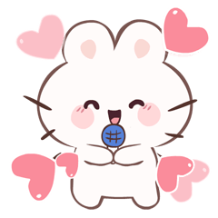 Hello Bunny! (Pop-Up Sticker)