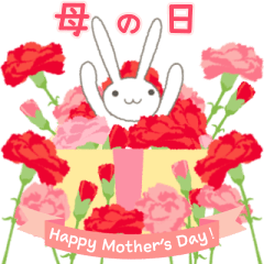 Feeling of rabbit - Mother's Day -