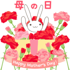 Feeling of rabbit - Mother's Day -