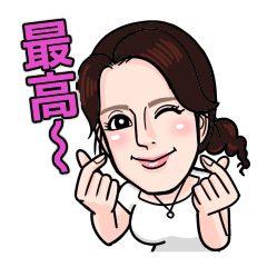 Ginza Flora Minami Mama Sticker