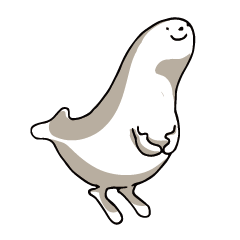 mutant seal wit hands and legs