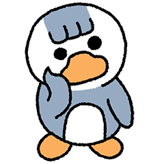 pouty cute penguin 'chipu'