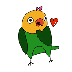 Mozuku-chan of the parakeet
