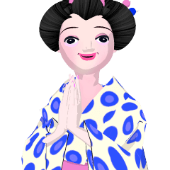 Moving 3D! Maiko in early summer
