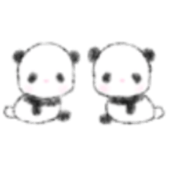 Twin Panda mom.