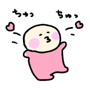 funya yuru sticker love