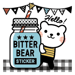 Bitter Bear Sticker(tw)