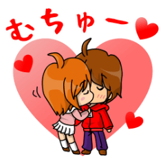 Super Love Love Stickers (girlside)