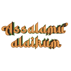 3D Muslim text effect v2