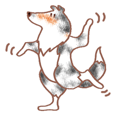 コリー シェルティ日常会話ブルーマール編 Line スタンプ Line Store コリー シェルティ日常会話ブルーマール編 Line スタンプ Line Store