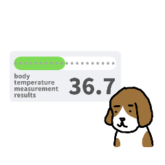 temperature records with dogs