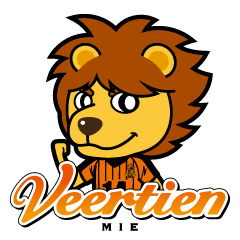 Veertien Mie Official "Veer-kun" sticker