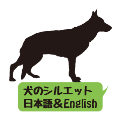 The dog and Japanese & English