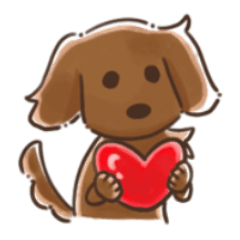 Pet dog sticker 2
