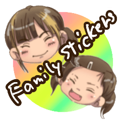 Suu.Sticker family Stickers2