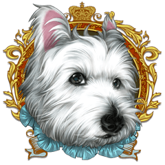 West Highland White Terrier comic life2