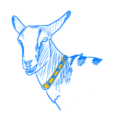 simple animal sticker in Ishigaki