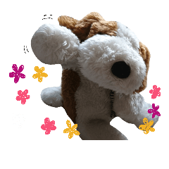 my favorite stuffed dog, No.2