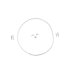 white & round creatures :mandarin ver