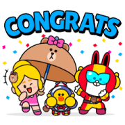Brawl Stars × LINE FRIENDS Stickers