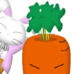 Carrot Servant and Baron Rabbit