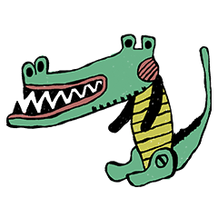 Nadja-The often embarrassed crocodile.