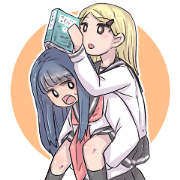Three Girls Stamp