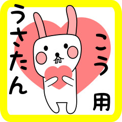 こう用 シロウサけいたん