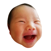 Up to 4 months baby face expression