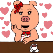 Ms.Pig's Sticker