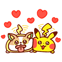 Kanahei Pokemon Animated Fluff Line Stickers Line Store