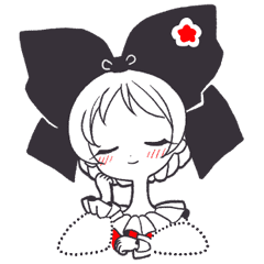 Girls In Traditional Costumes Line Stickers Line Store