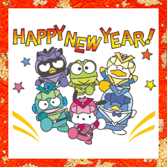 สติ๊กเกอร์ไลน์ Hapidanbui New Year's Animated Stickers