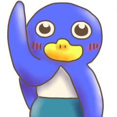 Poncho-penguin name is Zen