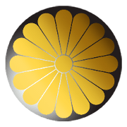 Family crest and greetings kiku