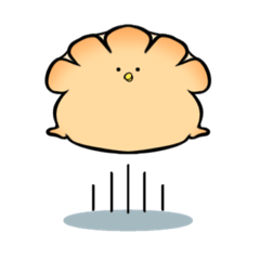 cream bun stamp