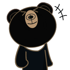 Taiwan Black Bear XiongGaiYa 25