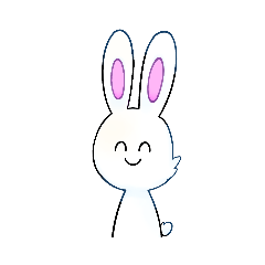 rubbitハッピースマイルスタンプ