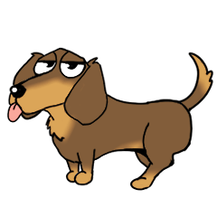 Dachshund daily stamps