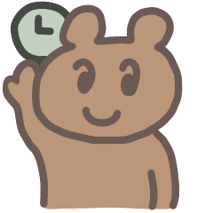 Brown bear stickers:meet your friends