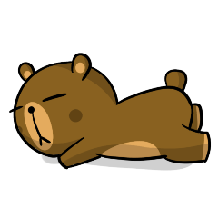 Bobby Lazy Bear by ngamrat