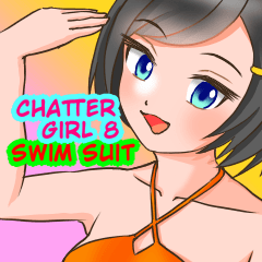Chatter Girl <swim suit-2>