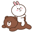 BROWN & CONY cute couple