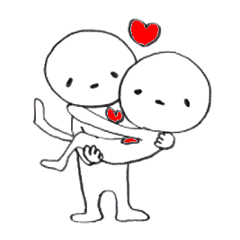 shiratama_alien_love Sticker