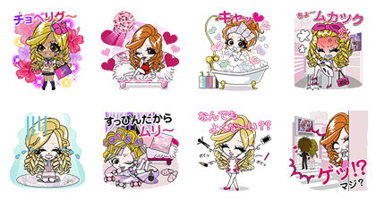 Rady Gal Stickers ♪